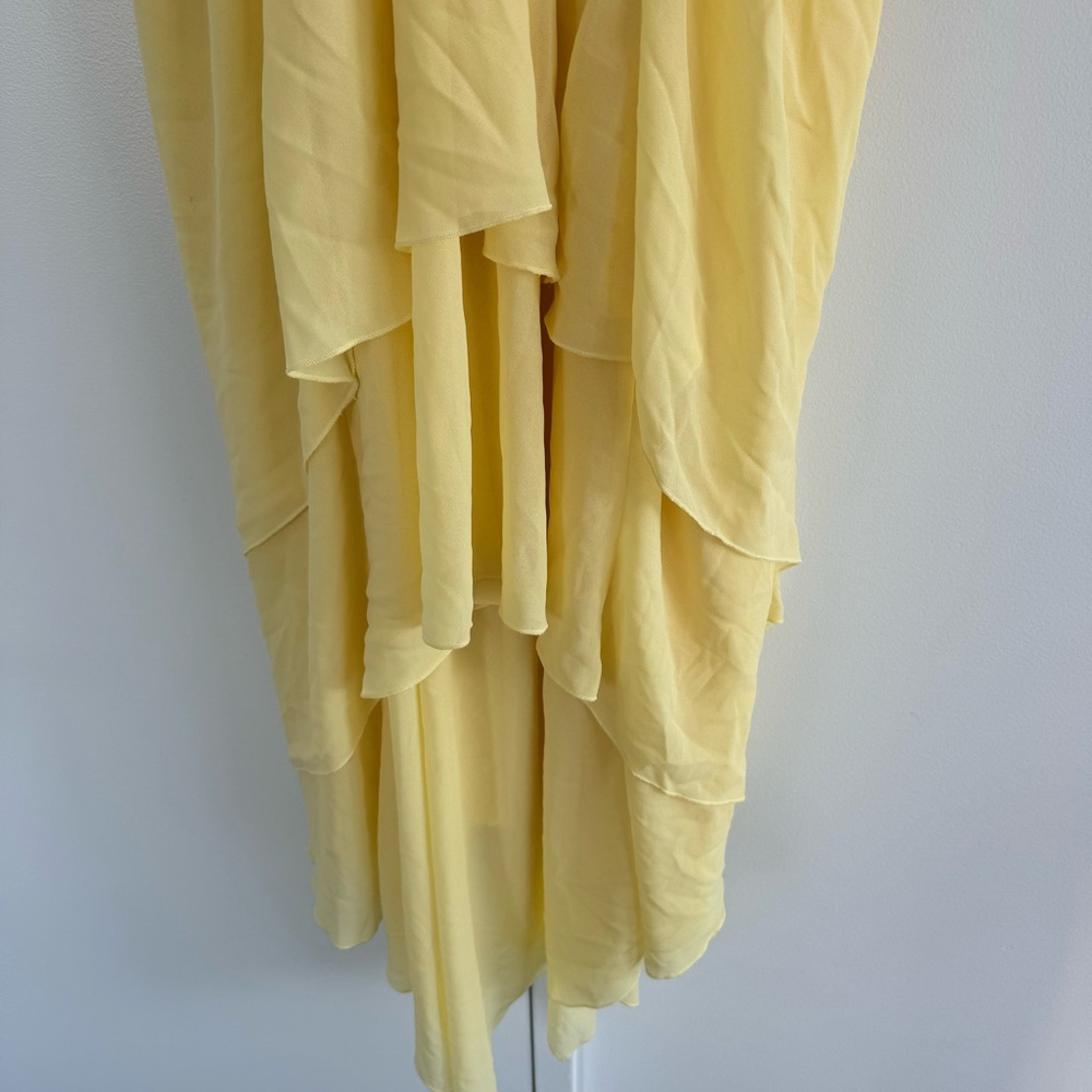 Lovers + Friends Pale Yellow Spaghetti Strap Midi Dress - Picture 7 of 7